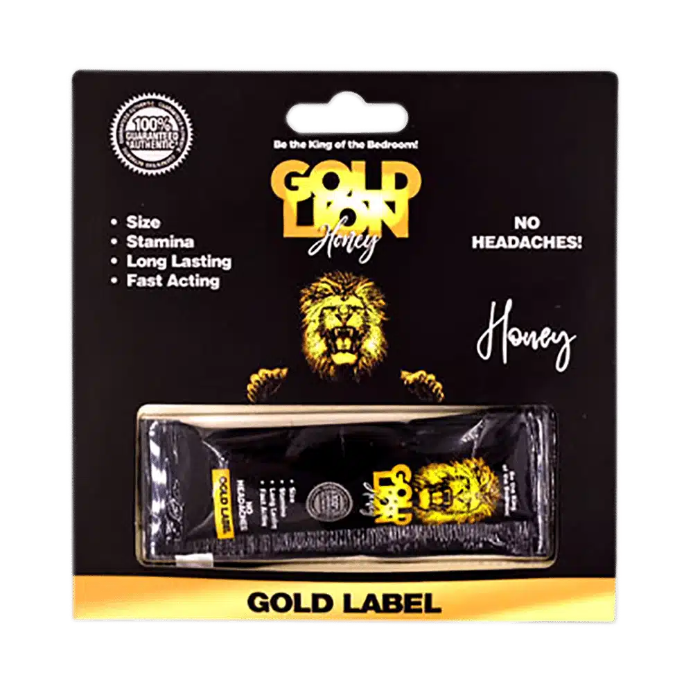 Gold Lion Honey – 1 Pack x 15 Grams