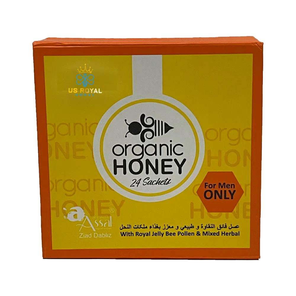 Organic Royal Honey – 24 Packs x 10 Grams