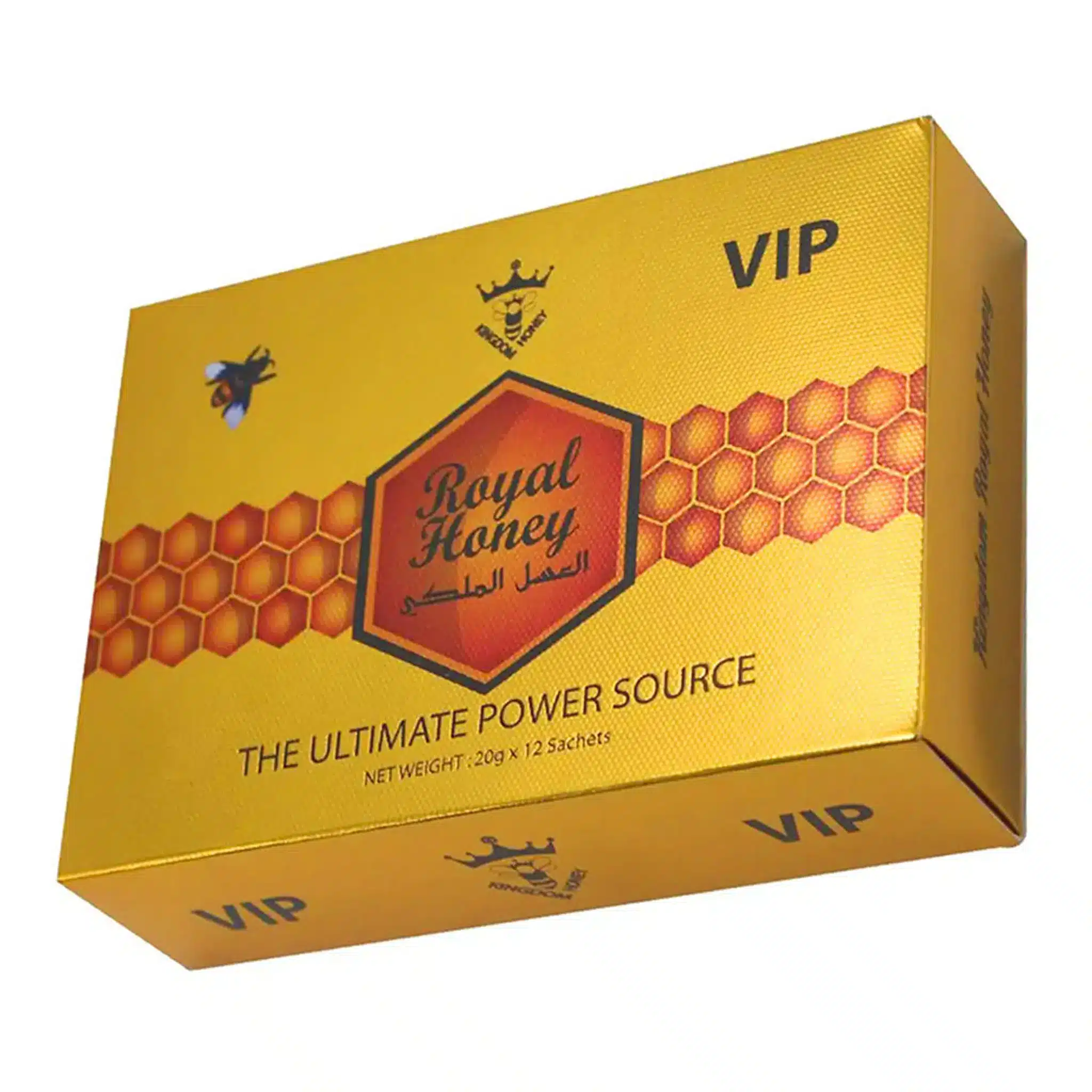 Original Royal Honey – Premium Energy Booster – 3 Packs x 20 Grams - Image 3