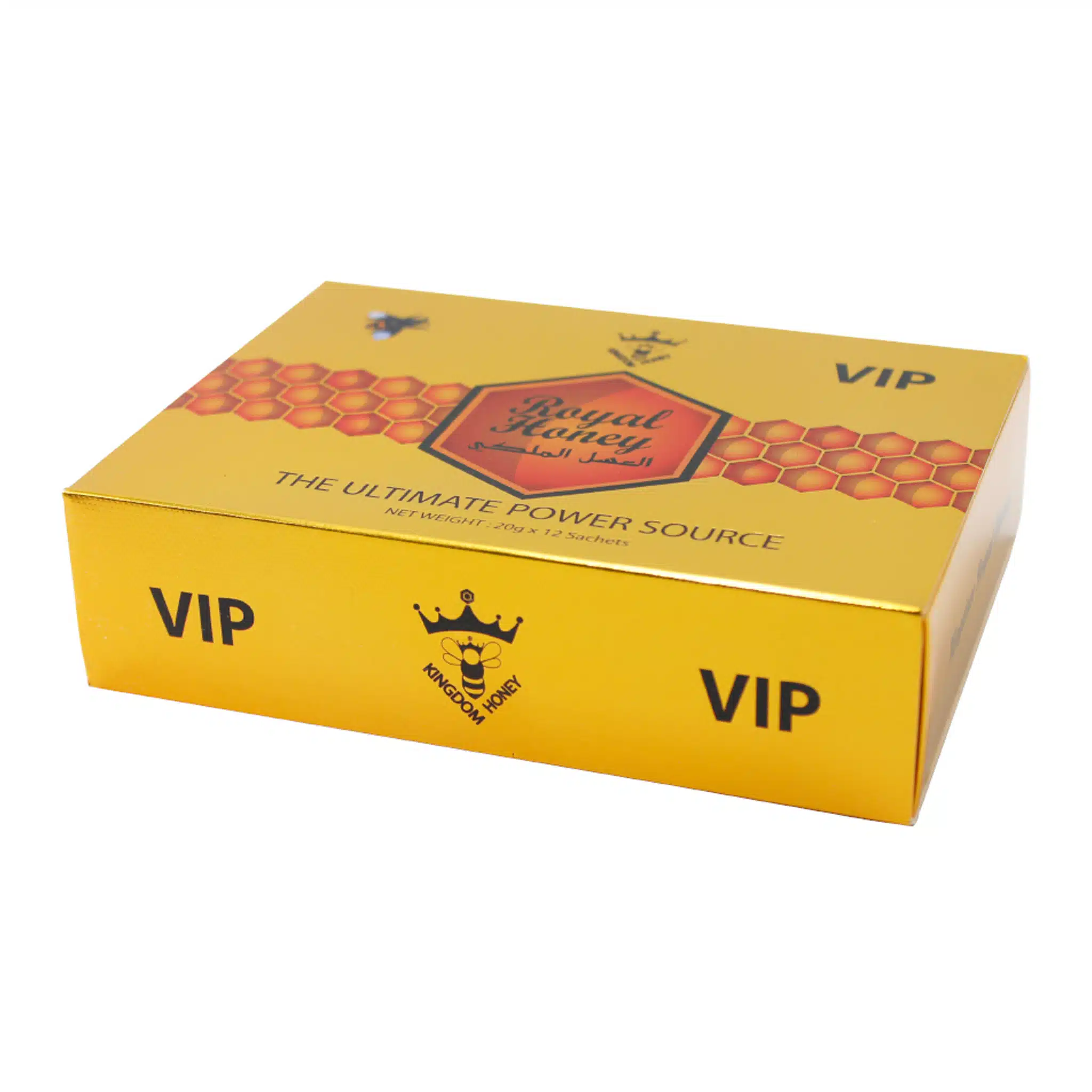 Original Royal Honey – Premium Energy Booster – 3 Packs x 20 Grams - Image 2