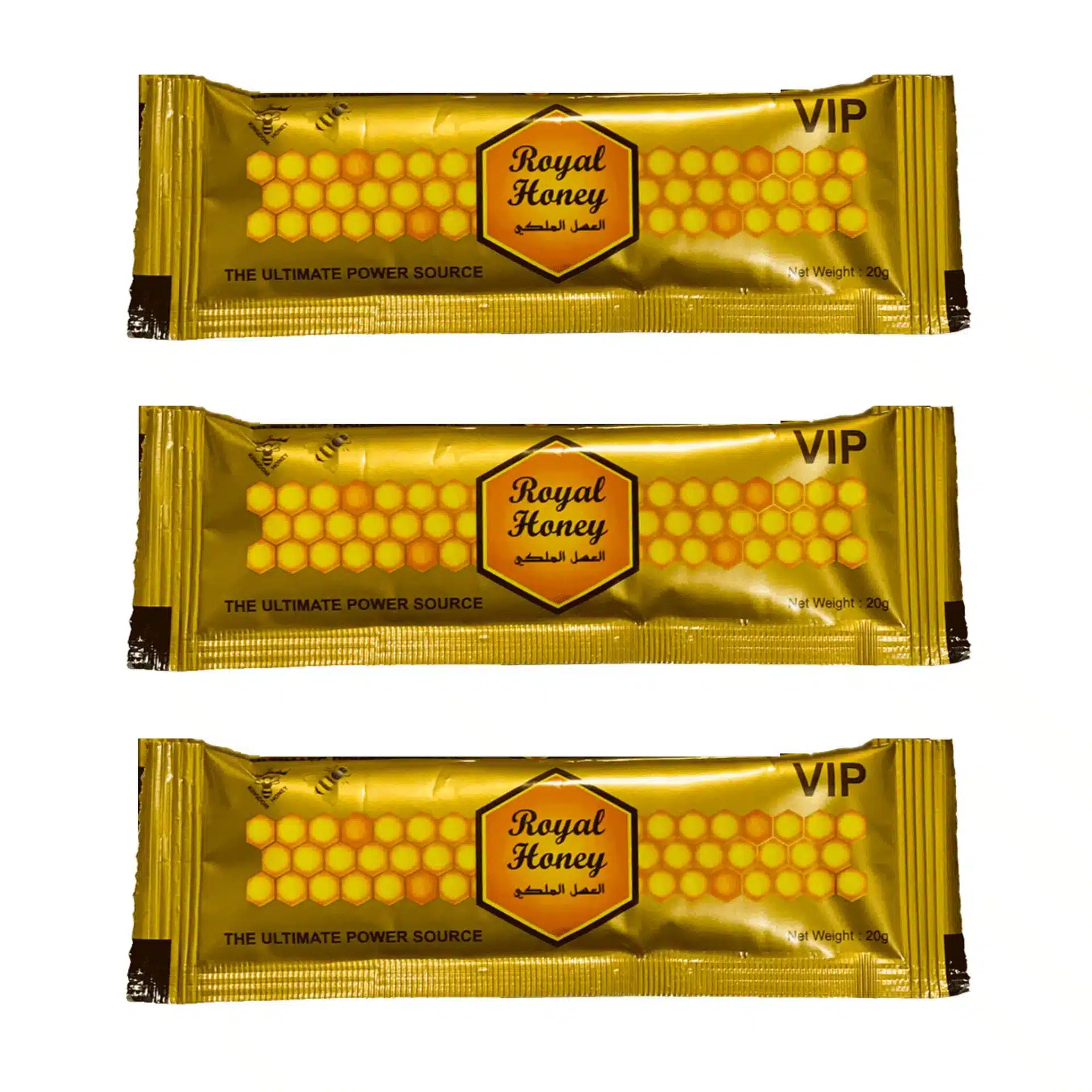 Original Royal Honey – 3 Packs x 20 Grams