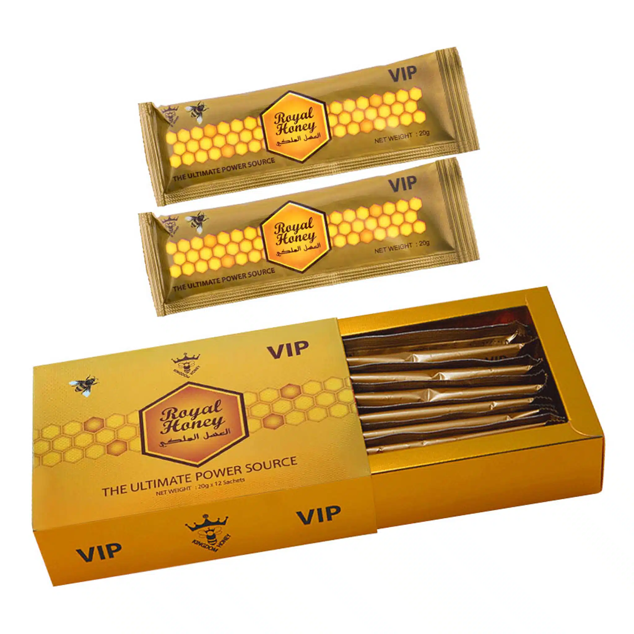 Royal Honey – 12 Packs x 20 Grams - Image 3