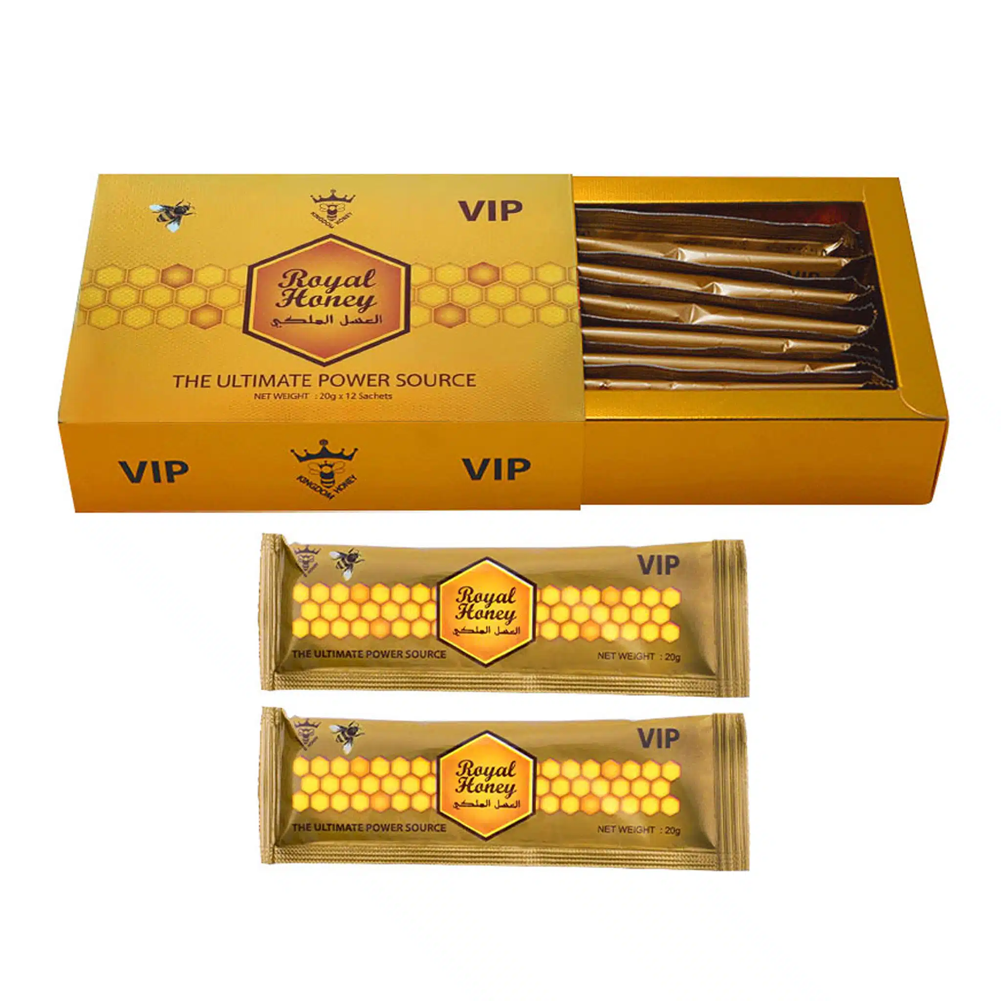 Royal Honey – 12 Packs x 20 Grams - Image 2