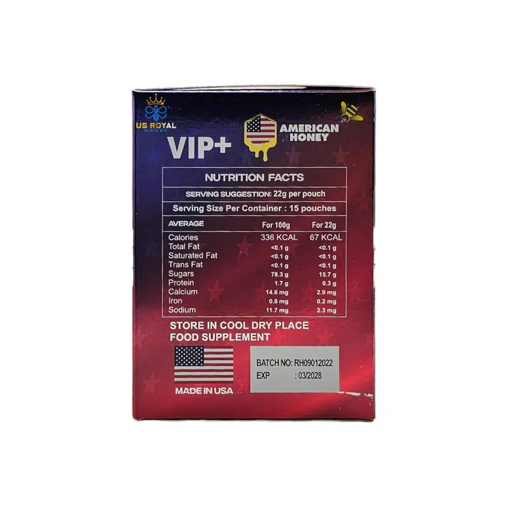 Royal Honey – 15 Pouches x 20 Grams - Image 3