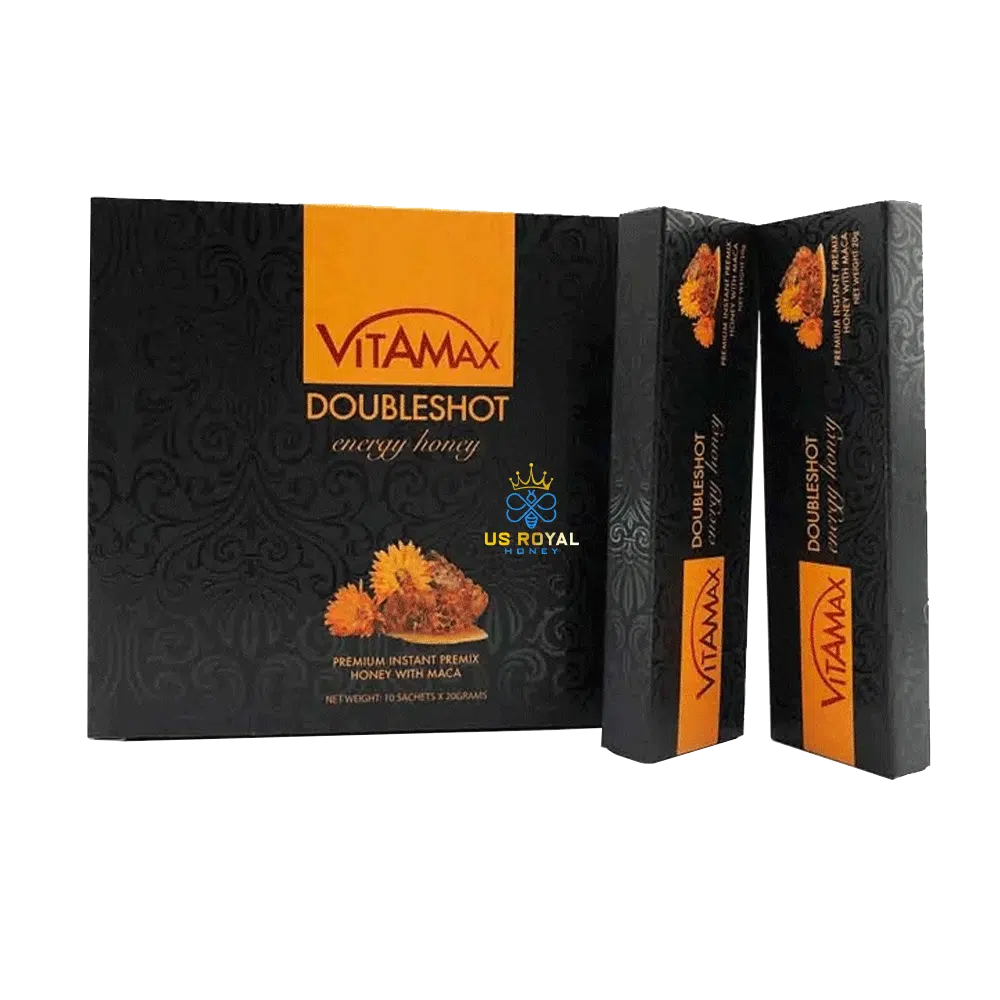 Vitamax Doubleshot Royal Honey – 10 Packs x 20 Grams