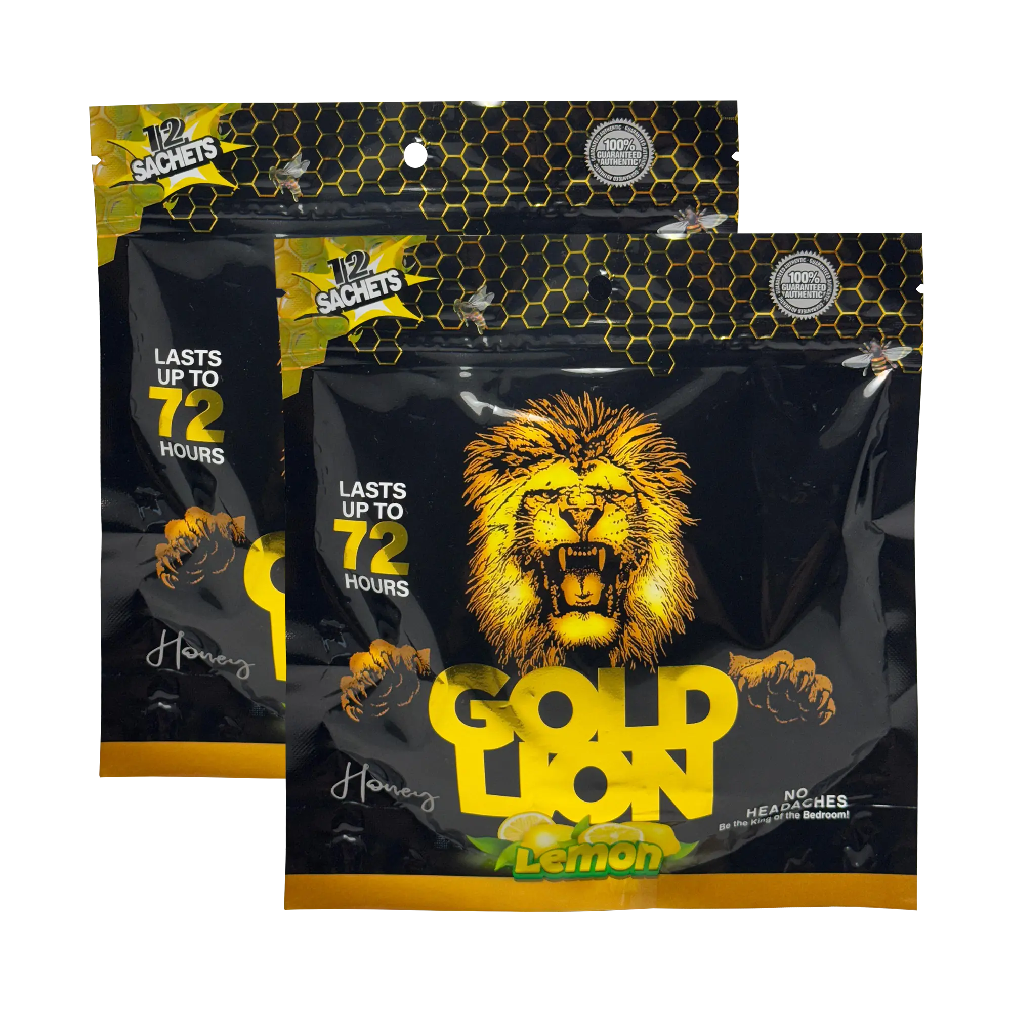 Gold Lion Honey – 24 Packs x 15 Grams